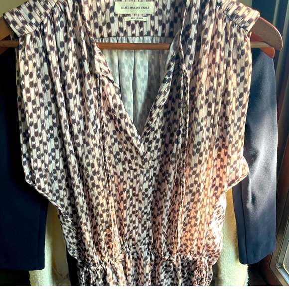 Isabel Marant Etoile Ikat Dress Size 6 Like new - Picture 1 of 15